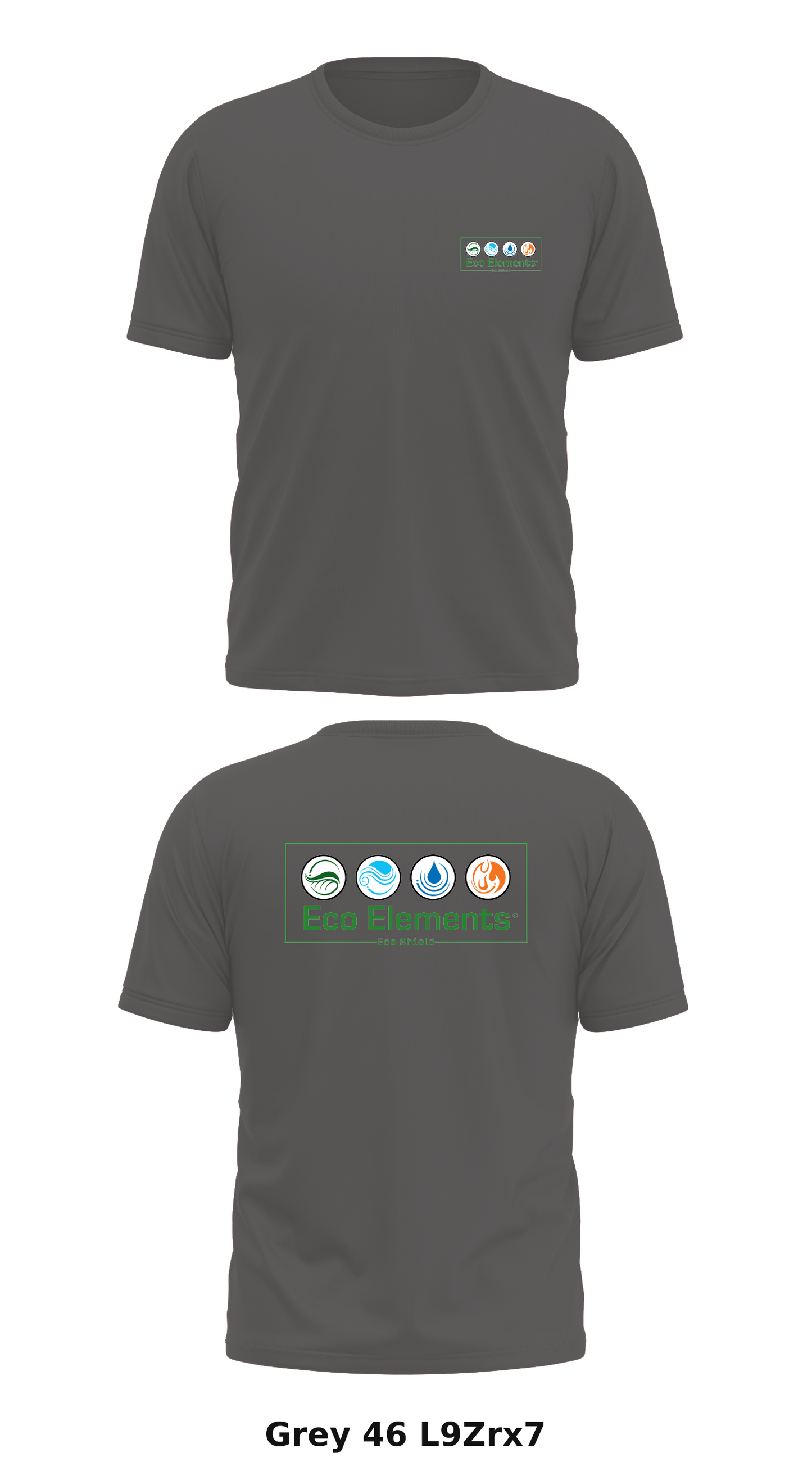 Eco Elements Store 1 Core Men's SS Performance Tee - L9Zrx7