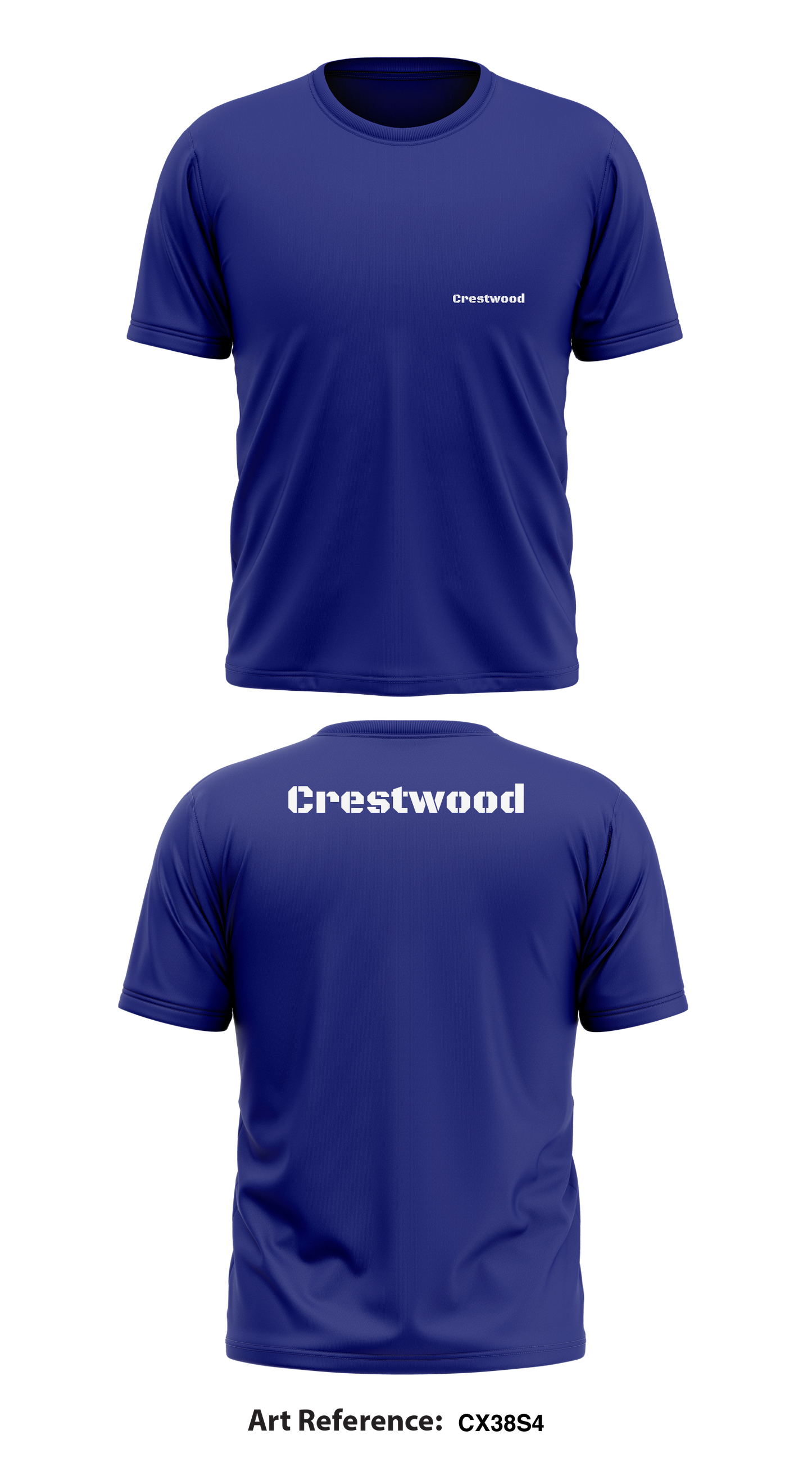 Crestwood Store 2 Core Men's SS Performance Tee - CX38s4