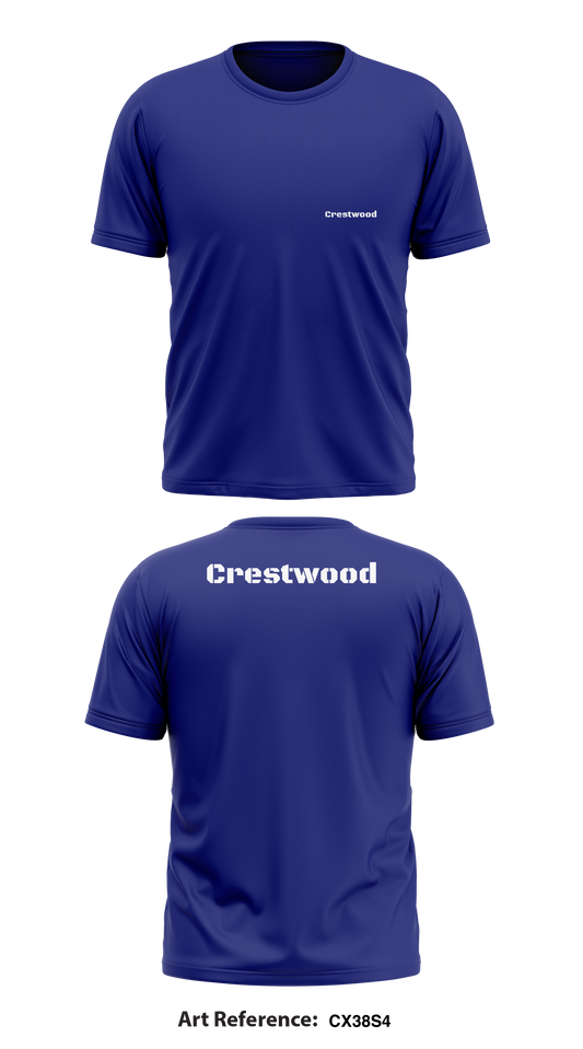 Crestwood Store 2 Core Men's SS Performance Tee - CX38s4