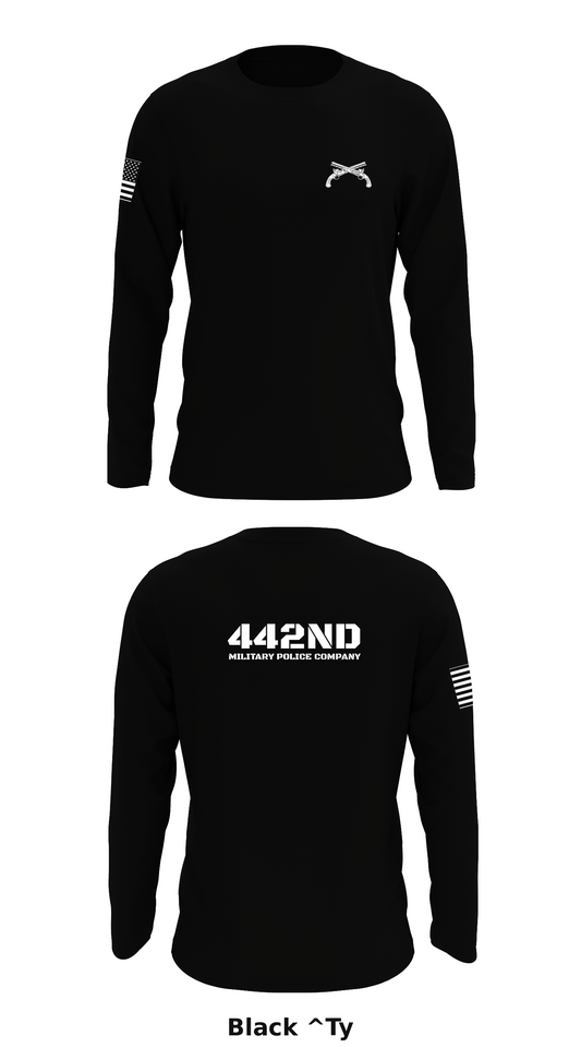442nd Military Police Company Store 1 Core Men's LS Performance Tee - ^Ty