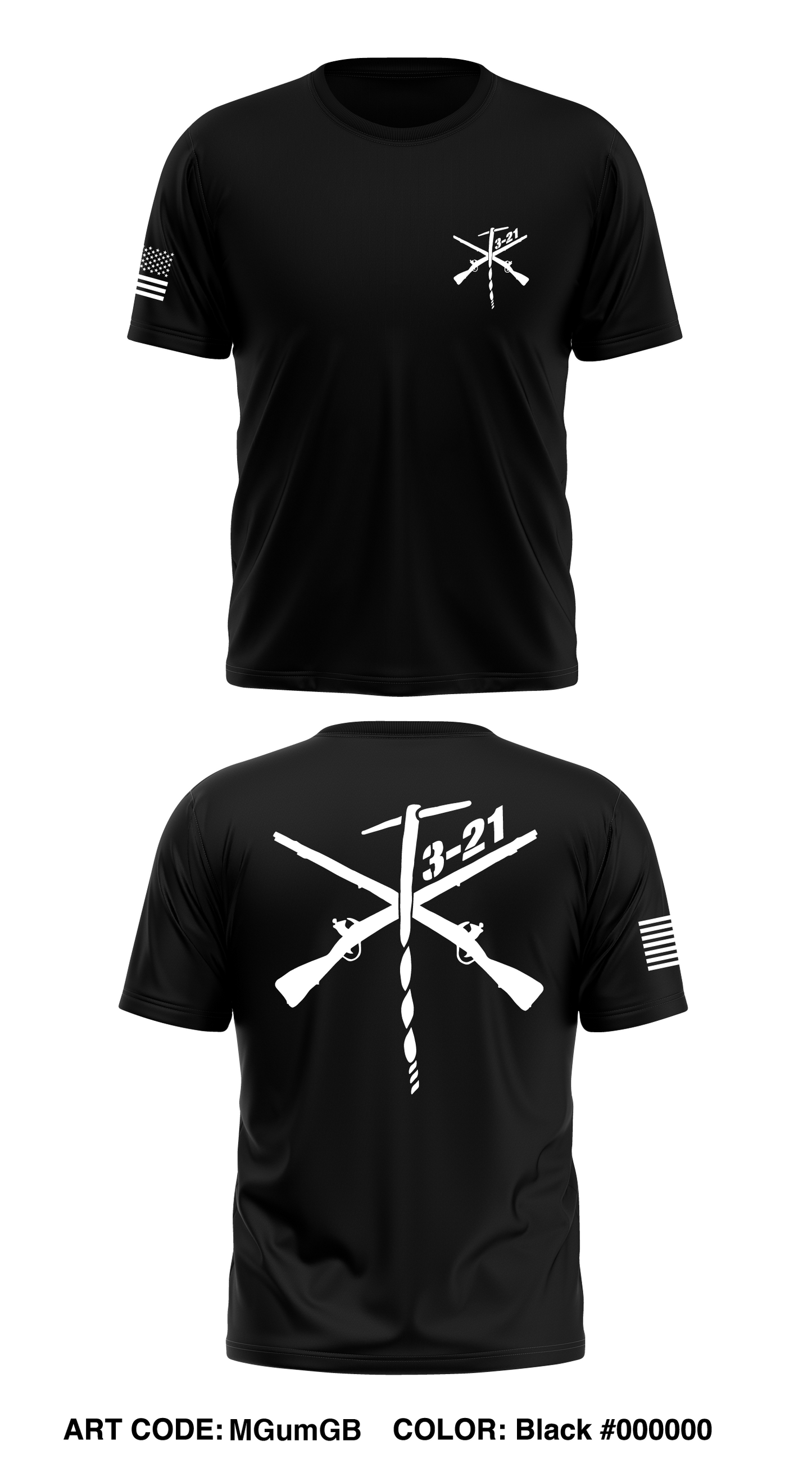 3-21 Gimlets Store 1 Core Men's SS Performance Tee - MGumGB