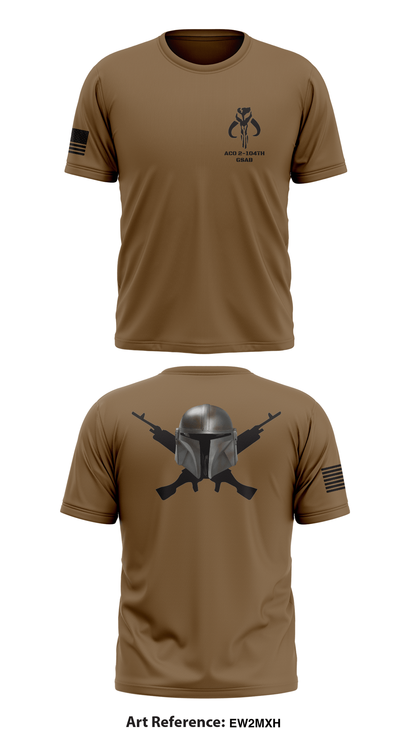 Aco 2-104th GSAB Store 1 Core Men's SS Performance Tee - EW2mXh