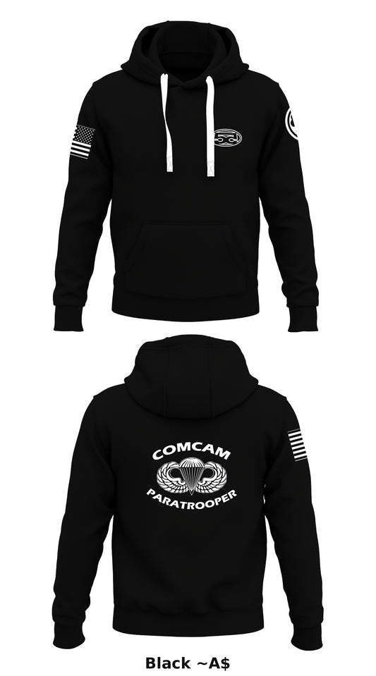 55th Signal Company (COMCAM) Store 1  Core Men's Hooded Performance Sweatshirt - ~A$