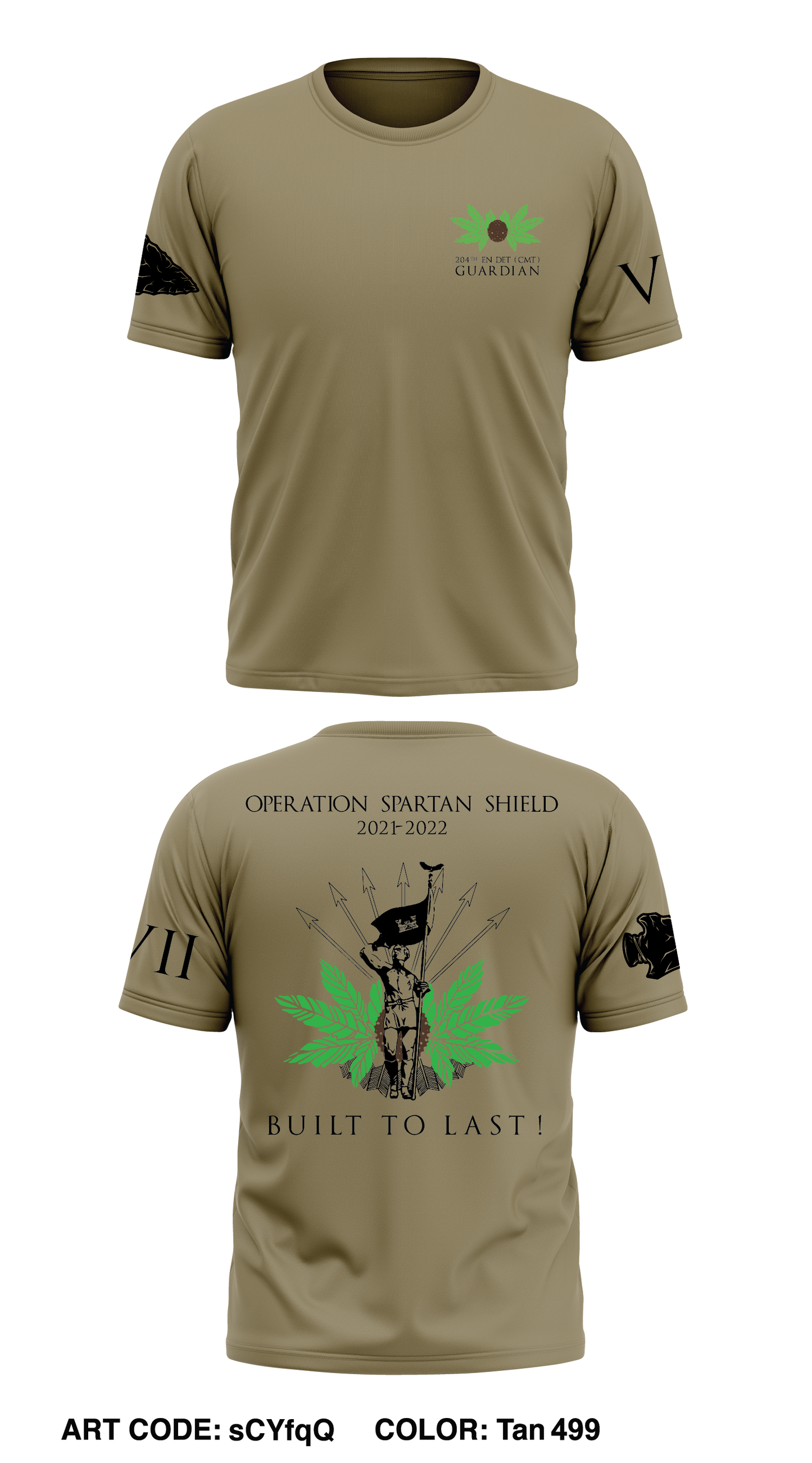 204th EN DET Store 1 Core Men's SS Performance Tee - sCYfqQ