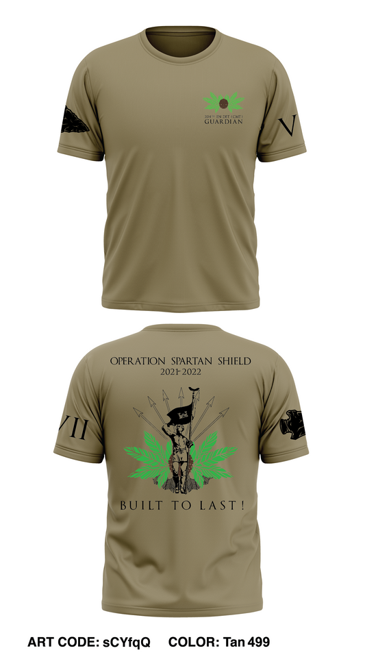 204th EN DET Store 1 Core Men's SS Performance Tee - sCYfqQ