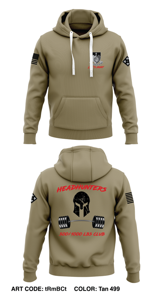 HHC, 64BSB, 3ABCT Store 1  Core Men's Hooded Performance Sweatshirt - tRmBCt