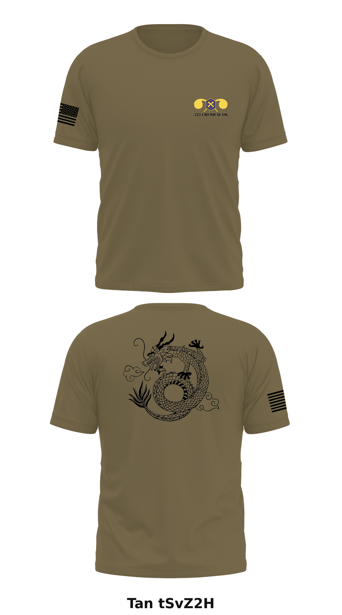 222 Chemical Co. Store 1 Core Men's SS Performance Tee - tSvZ2H