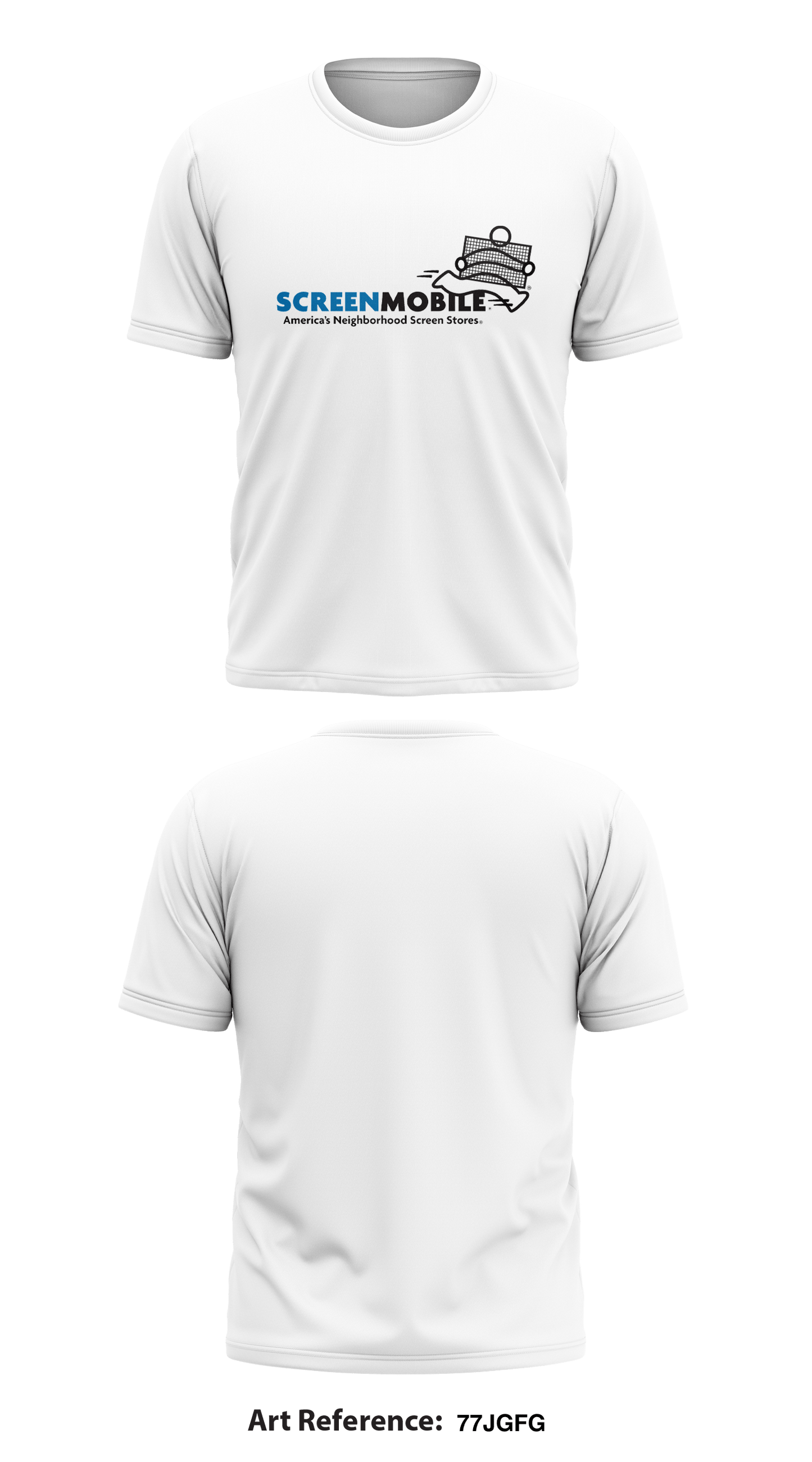 Screenmobile Store 2 Core Men's SS Performance Tee - 77jgfg