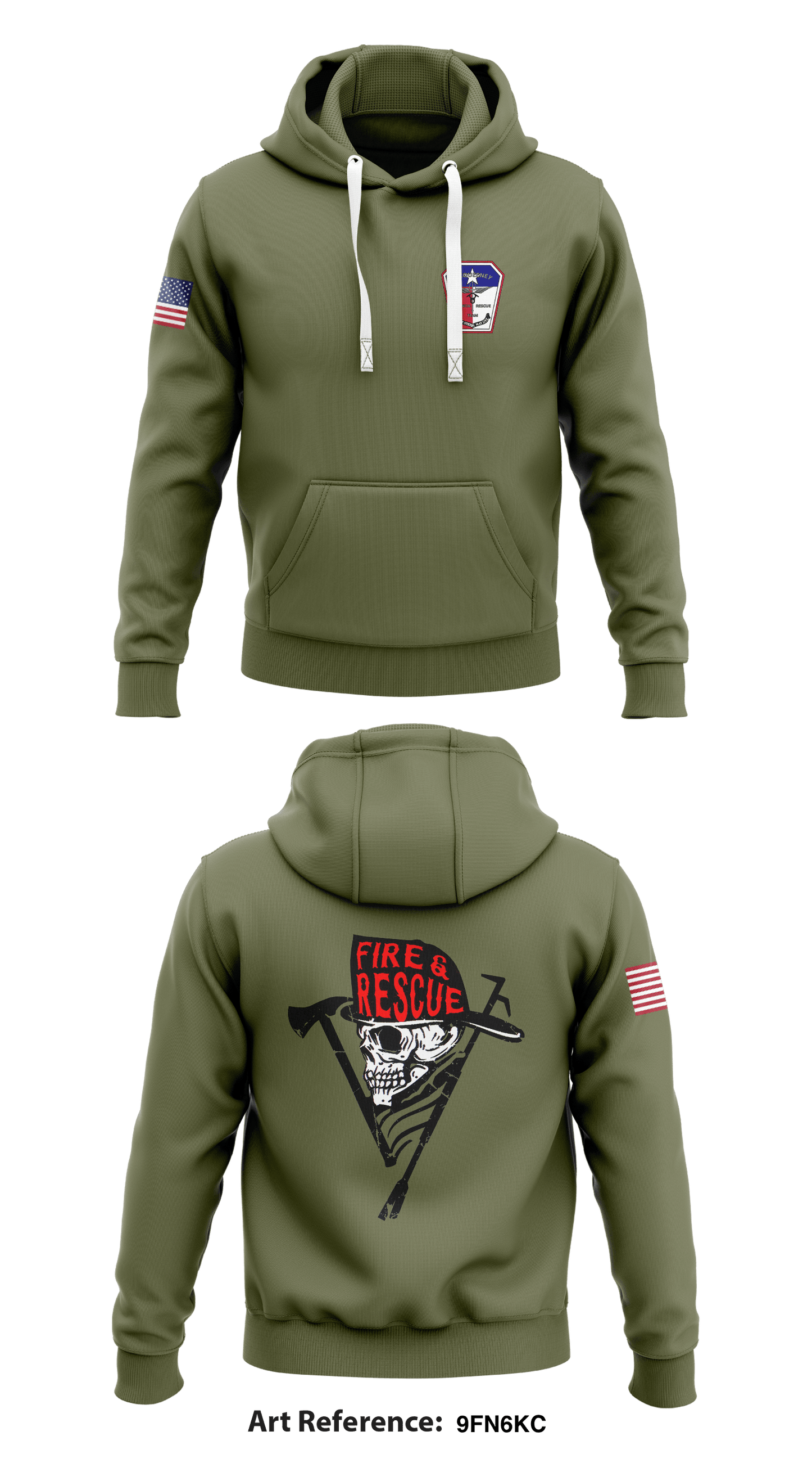 Mcqueeney Fire Dept Store 1  Core Men's Hooded Performance Sweatshirt - 9Fn6Kc