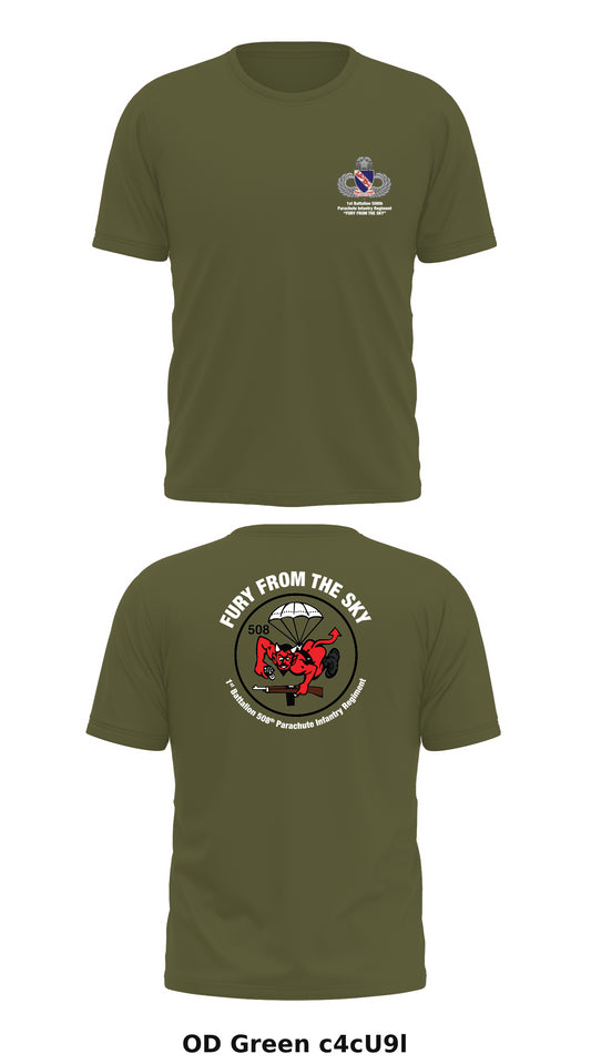 1/508th PIR Store 1 Core Men's SS Performance Tee - c4cU9l