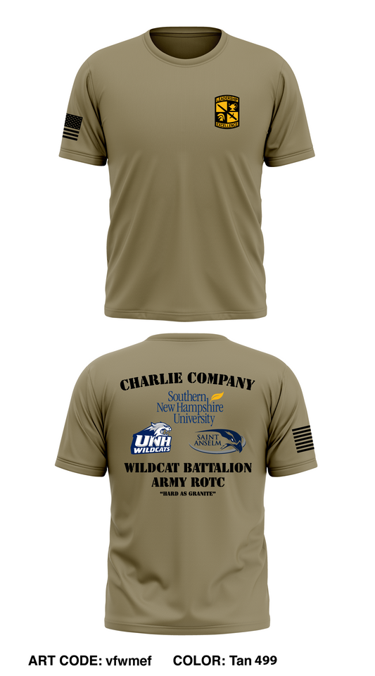 C Co, Wildcat BN Store 1 Core Men's SS Performance Tee - vfwmef