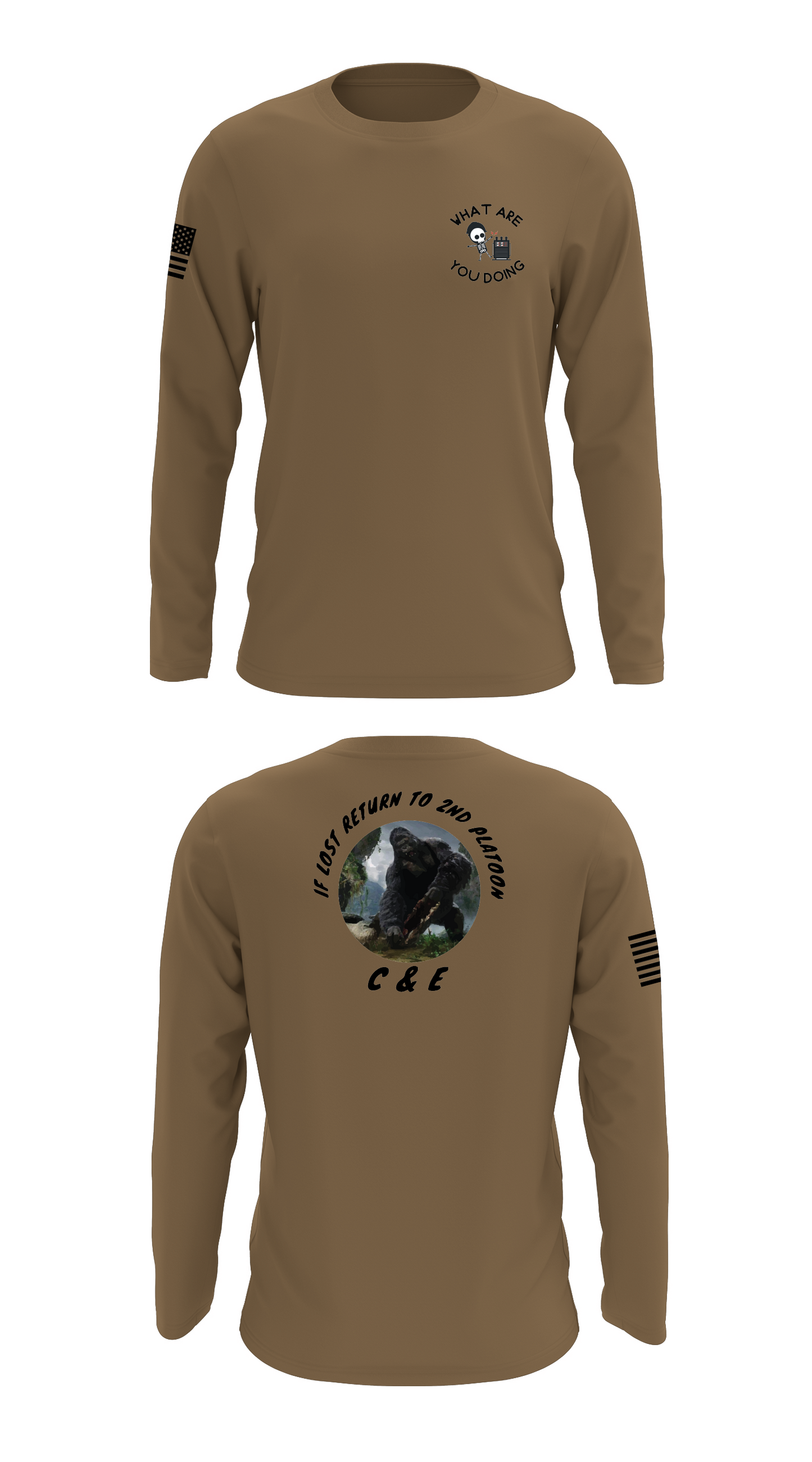 3666th SMC Store 2 Core Men's LS Performance Tee - 79194893868