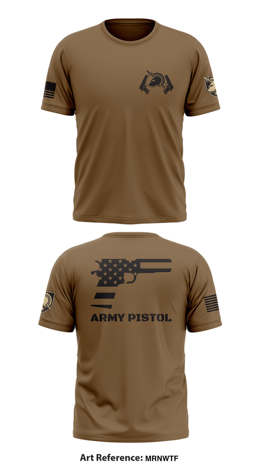 Army PistolArmy Pistol Store 1 Core Men's SS Performance Tee - MrnwTF