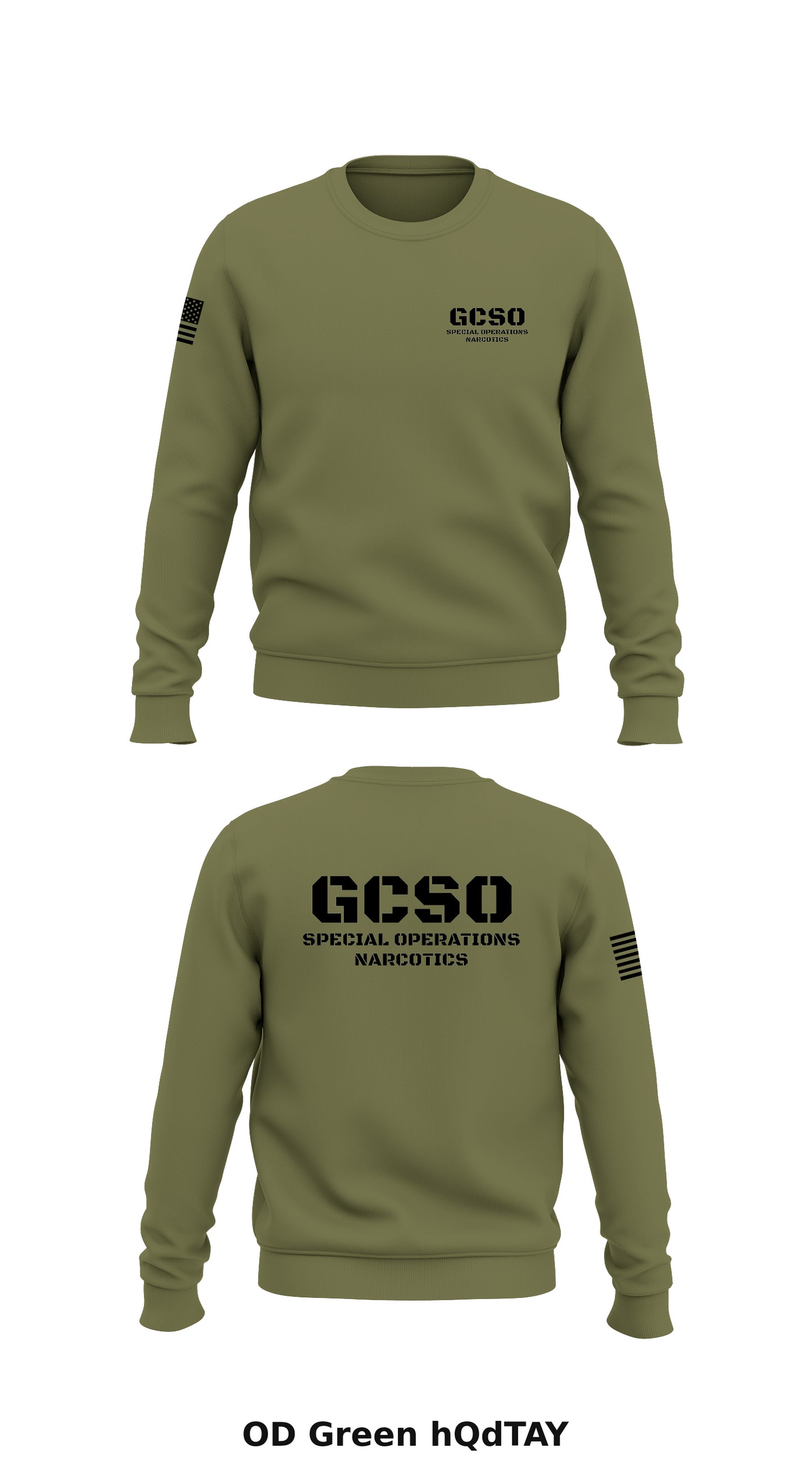 GCSO SPECIAL OPERATIONS  Store 1 Core Men's Crewneck Performance Sweatshirt - hQdTAY