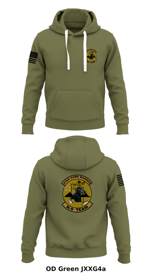 DWR K-9 Unit Store 1  Core Men's Hooded Performance Sweatshirt - JXXG4a