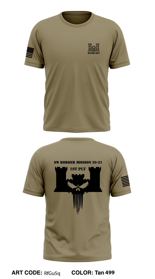 913th ECC Store 1 Core Men's SS Performance Tee - RfGu5q