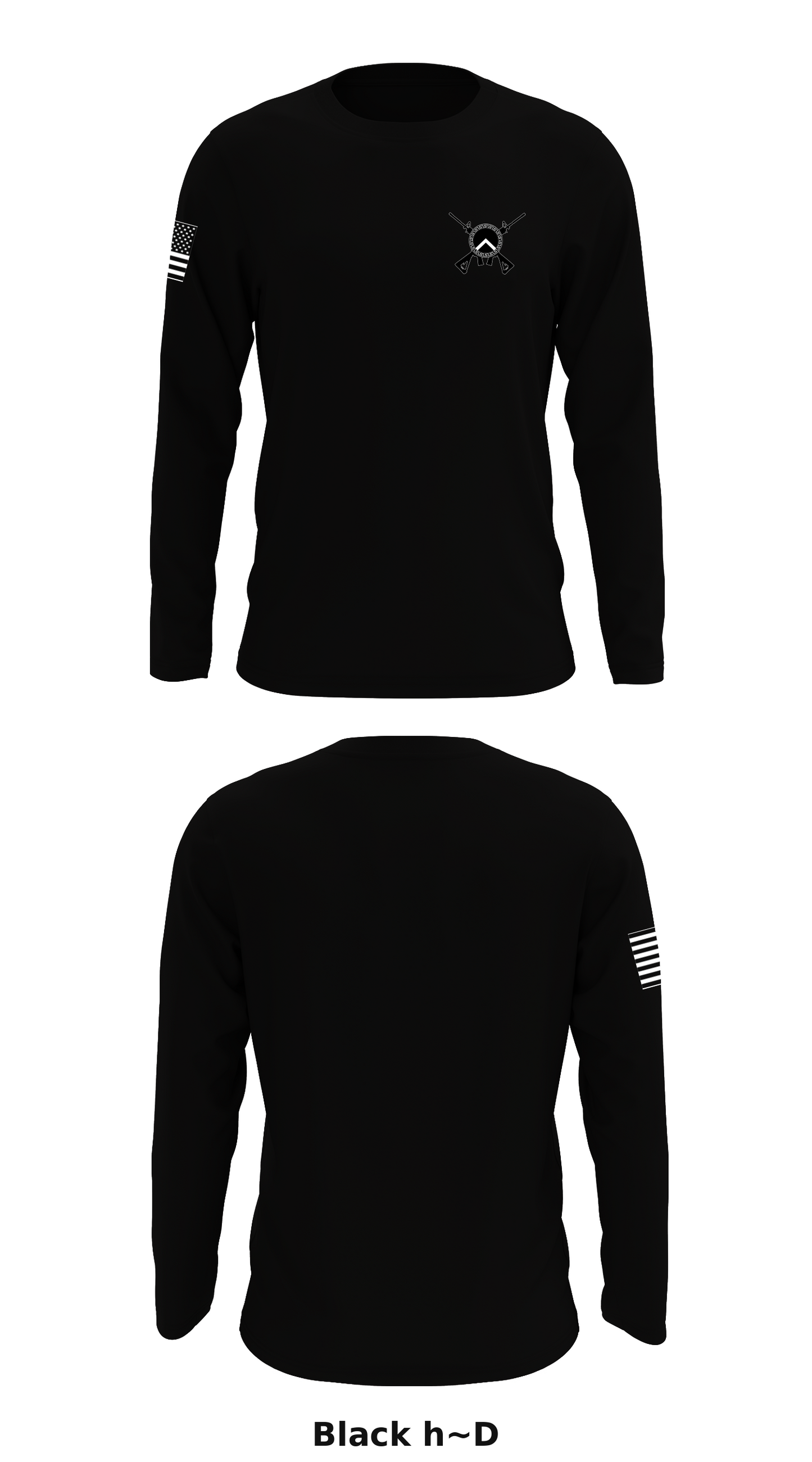 GCRTA Emergency Service Team (EST) Store 1 Core Men's LS Performance Tee - h~D