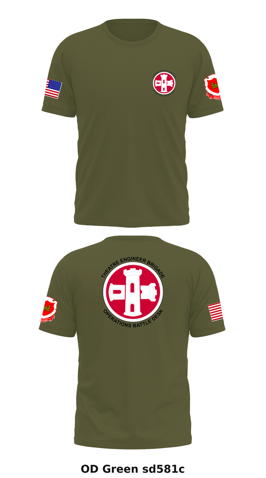 16 EN BDE Store 1 Core Men's SS Performance Tee - sd581c