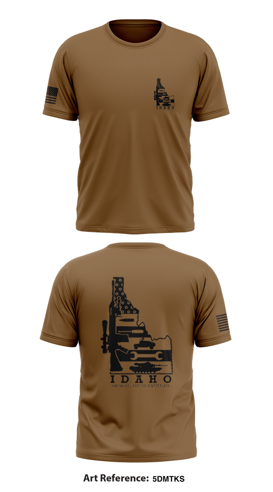 Idaho RTS-M Store 1 Core Men's SS Performance Tee - 5dmTks