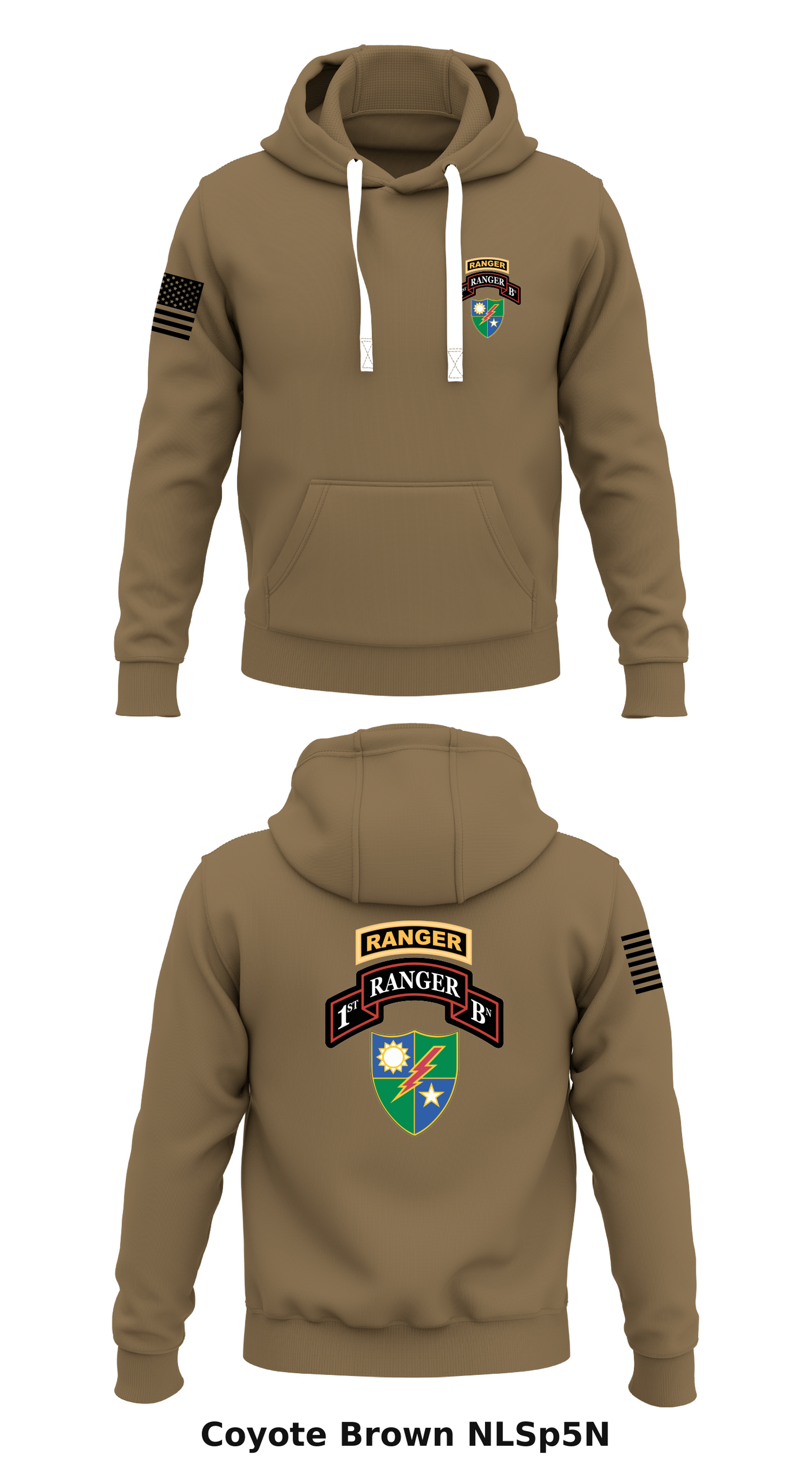 75th rangers  Store 1  Core Men's Hooded Performance Sweatshirt - NLSp5N