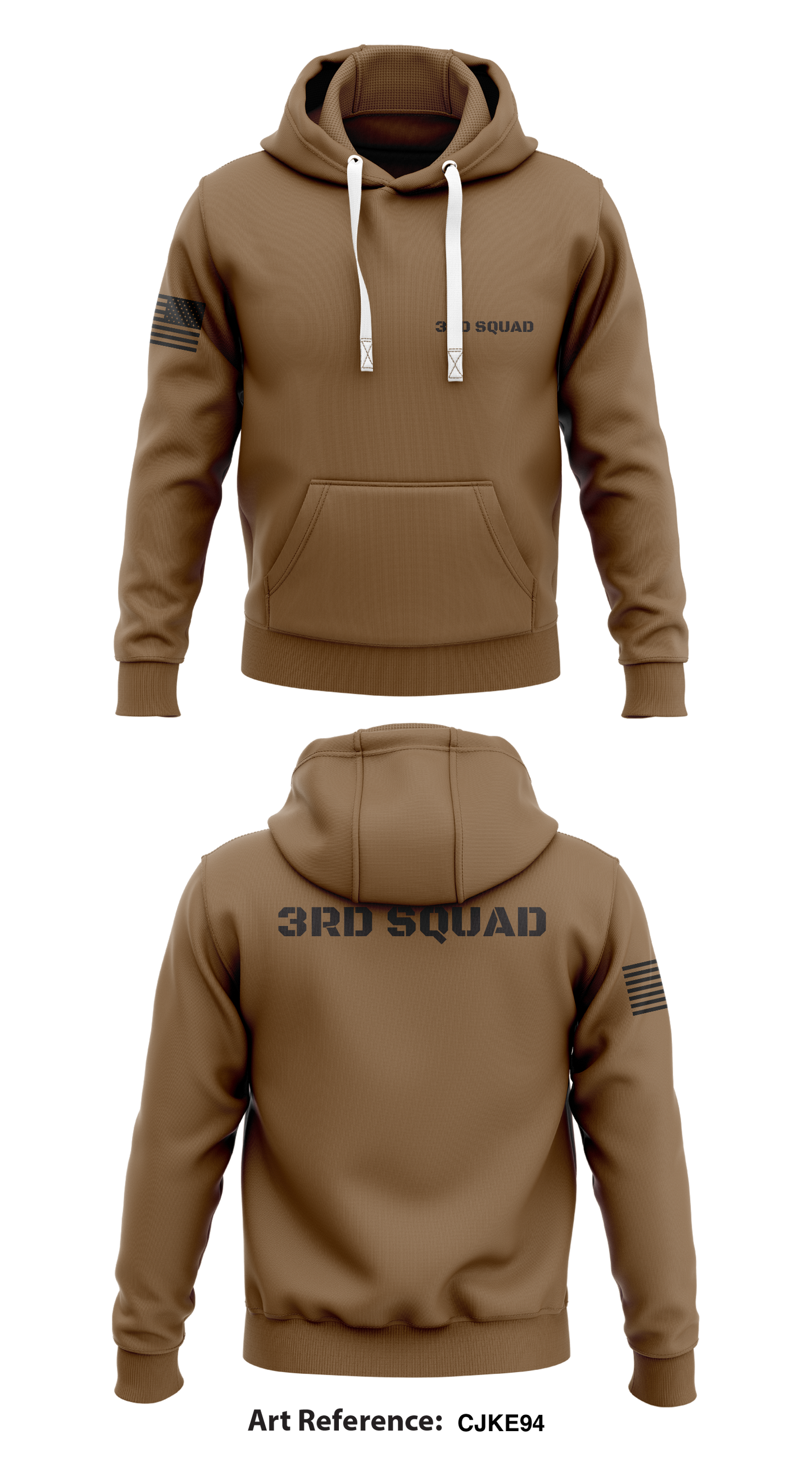 3RD SQUAD Store 1  Core Men's Hooded Performance Sweatshirt - cjKe94