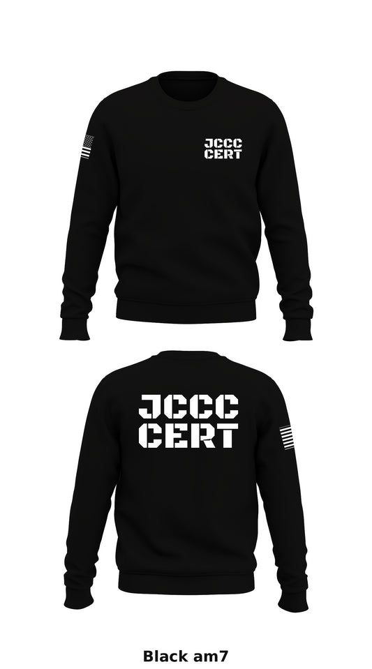 JCCC CERT Store 1 Core Men's Crewneck Performance Sweatshirt - am7