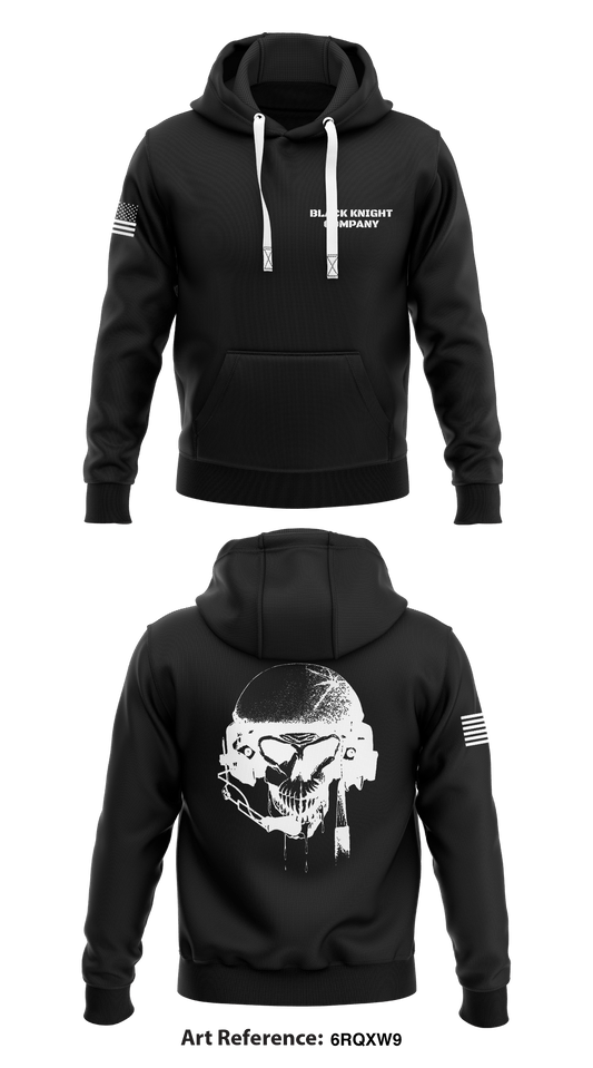 Black Knight Company Store 1  Core Men's Hooded Performance Sweatshirt - 6rqXw9