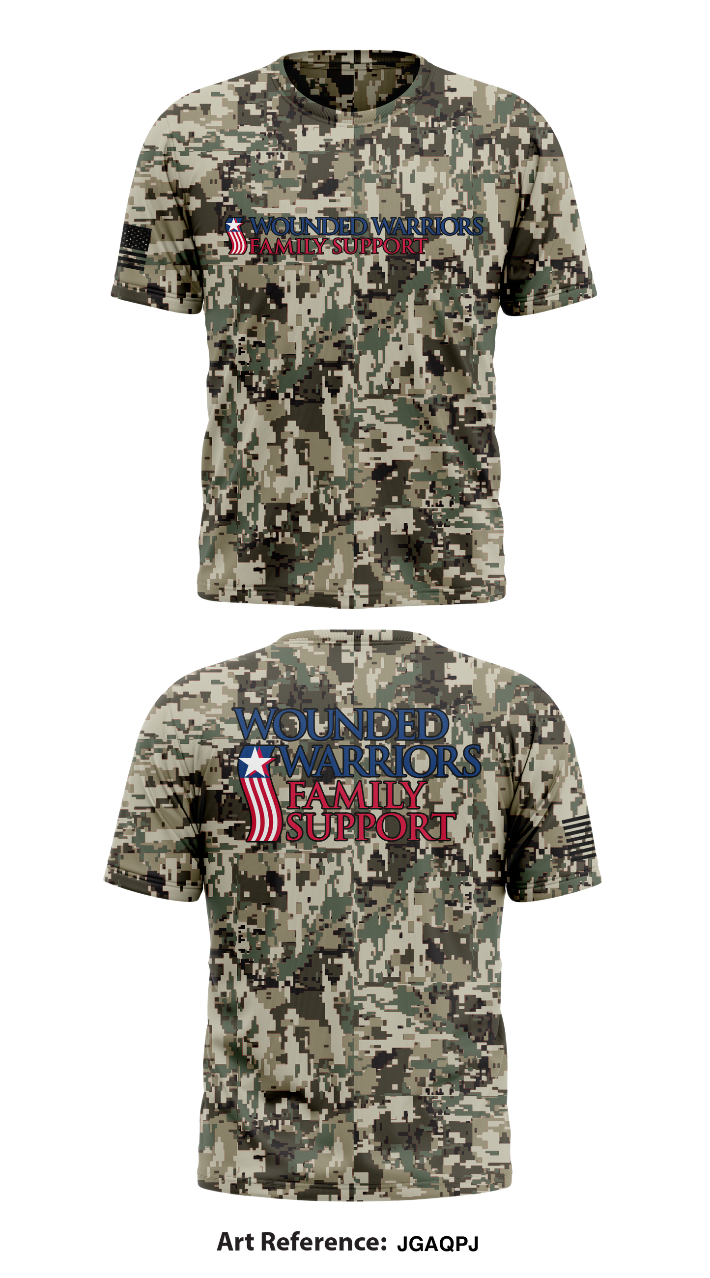 Wounded Warriors Family Support Store 1 Core Men's SS Performance Tee - jgAQpj