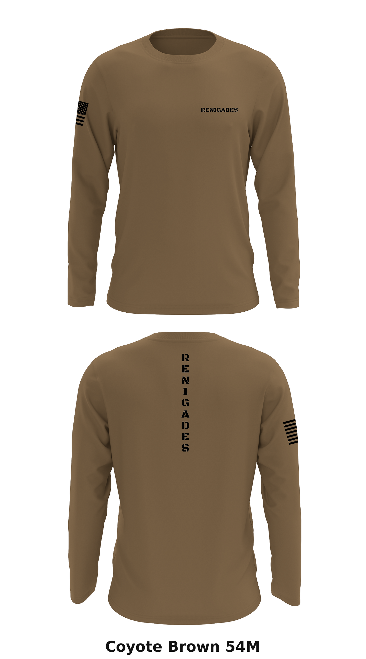 Renigades Store 1 Core Men's LS Performance Tee - 54M