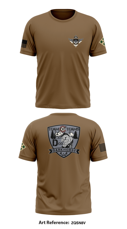 Delta Company 4-4ARB Store 1 Core Men's SS Performance Tee - zQSN8V