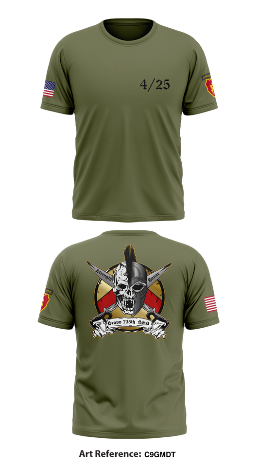 B Co, 725th BSB (A) Store 1 Core Men's SS Performance Tee - C9GmDt