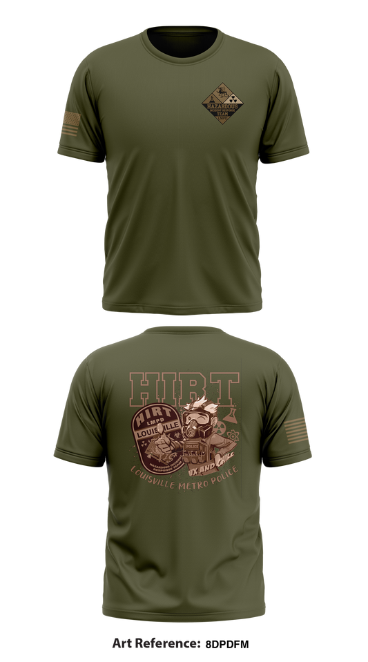 LMPD HIRT TEAM Store 1 Core Men's SS Performance Tee - 8dPdfm