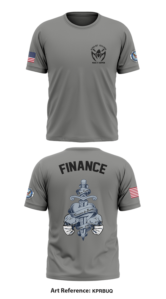 A DET / 15th FMSU Store 1 Core Men's SS Performance Tee - kPrBuq