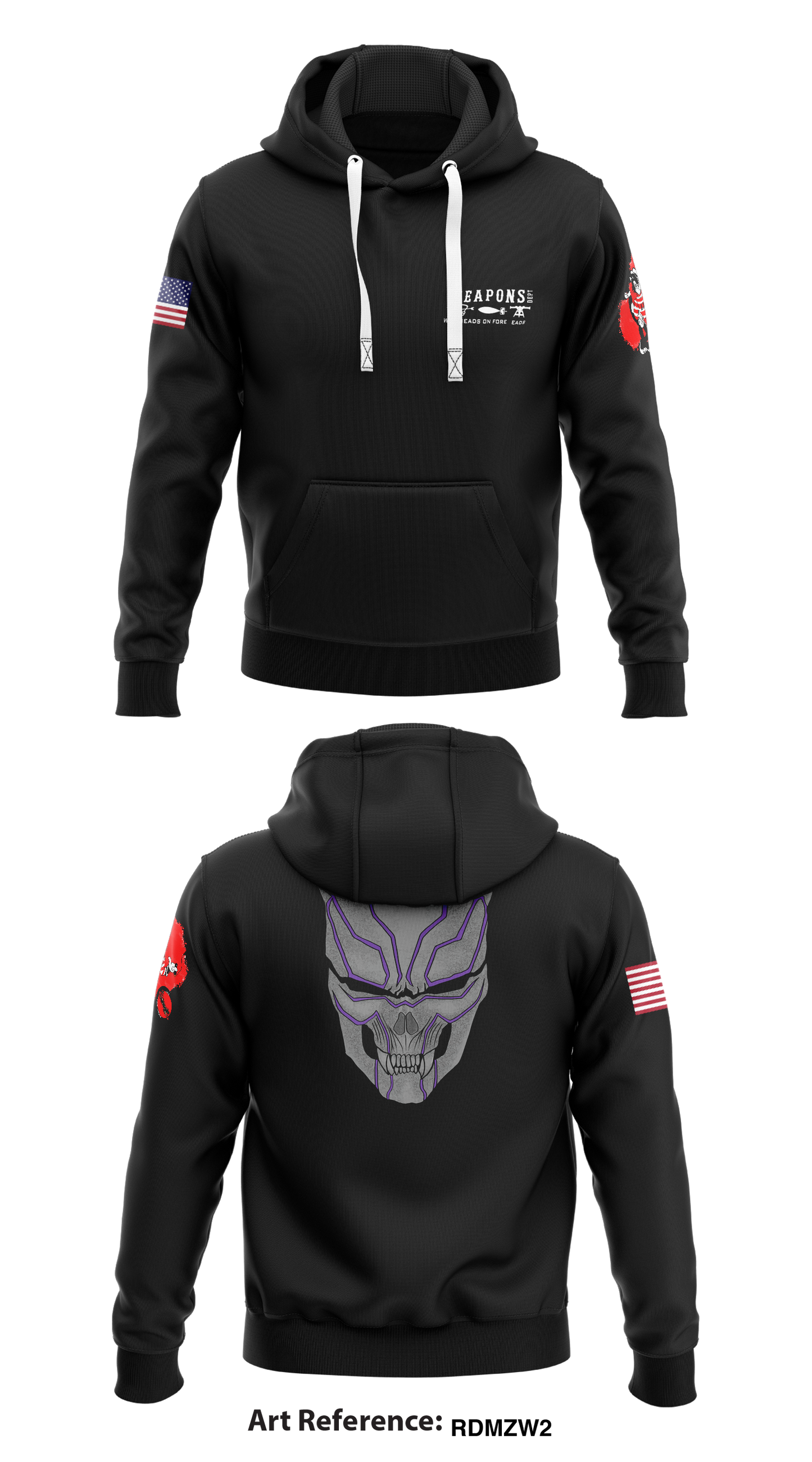 USS San Juan Store 1  Core Men's Hooded Performance Sweatshirt - RDMZW2
