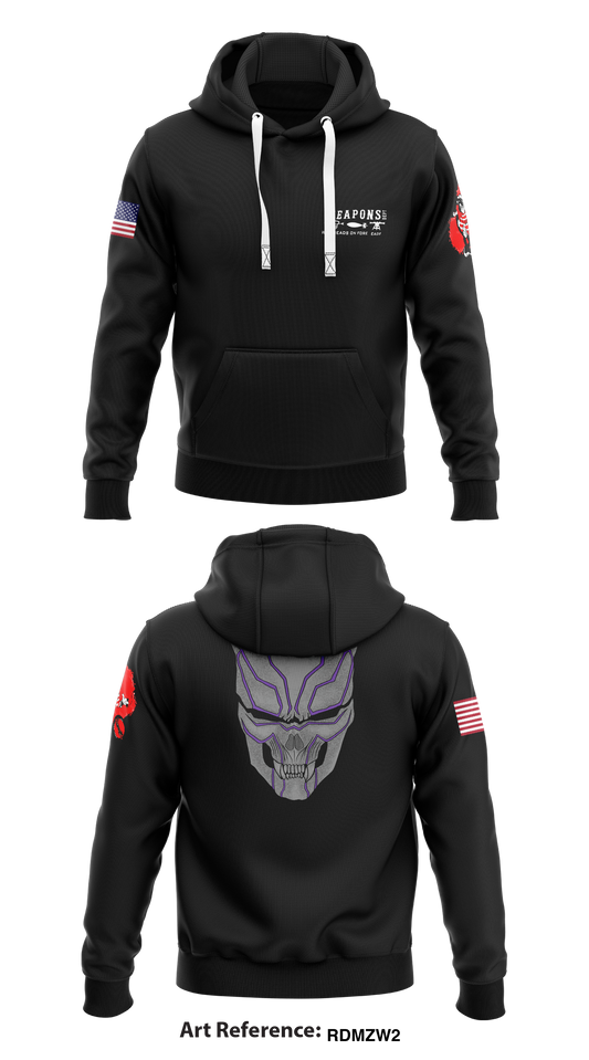 USS San Juan Store 1  Core Men's Hooded Performance Sweatshirt - RDMZW2