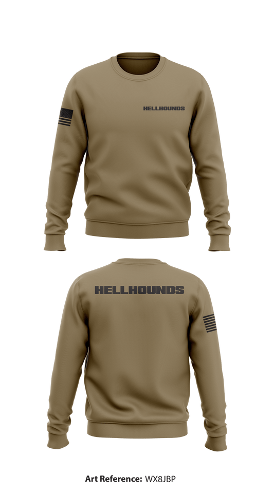 Hellhounds Store 1 Core Men's Crewneck Performance Sweatshirt - wx8jBp