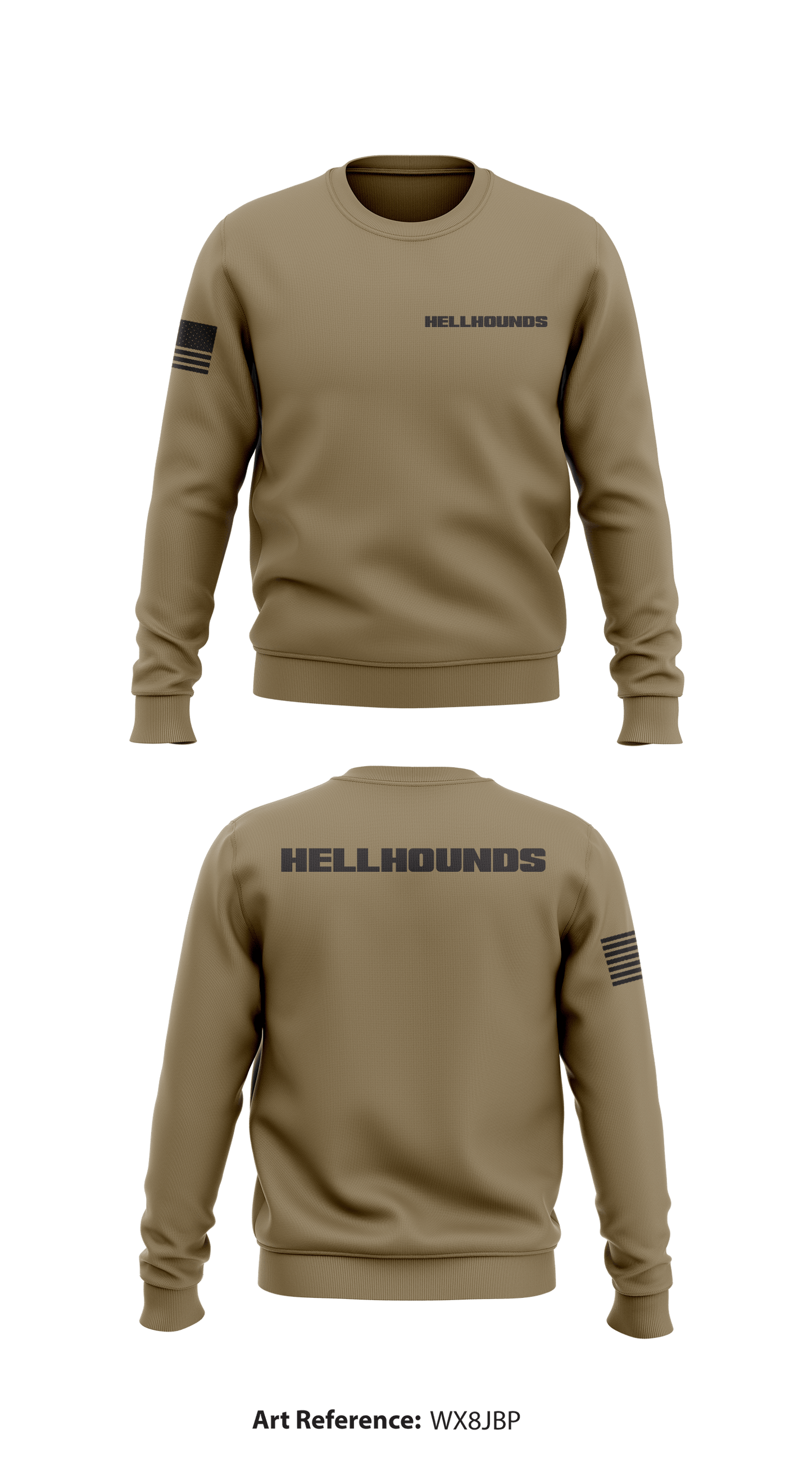 Hellhounds Store 1 Core Men's Crewneck Performance Sweatshirt - wx8jBp