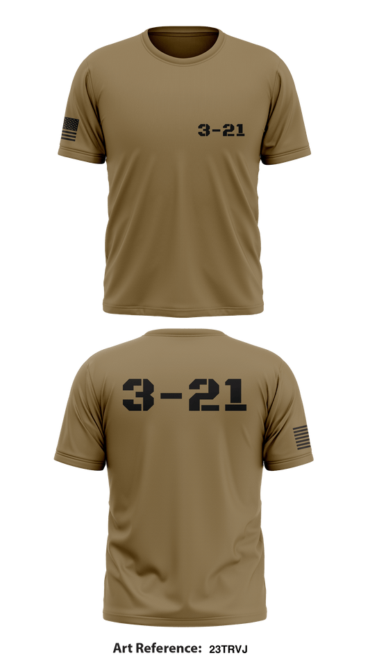 3-21 Store 2 Core Men's SS Performance Tee - 23Trvj