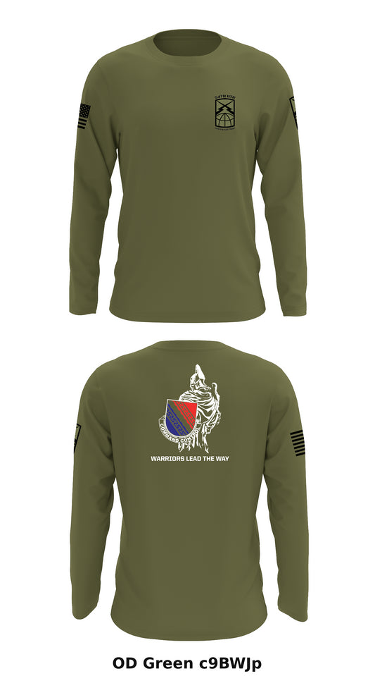 USASA-K, 54th BN, 160th SIG BDE Store 1 Core Men's LS Performance Tee - c9BWJp