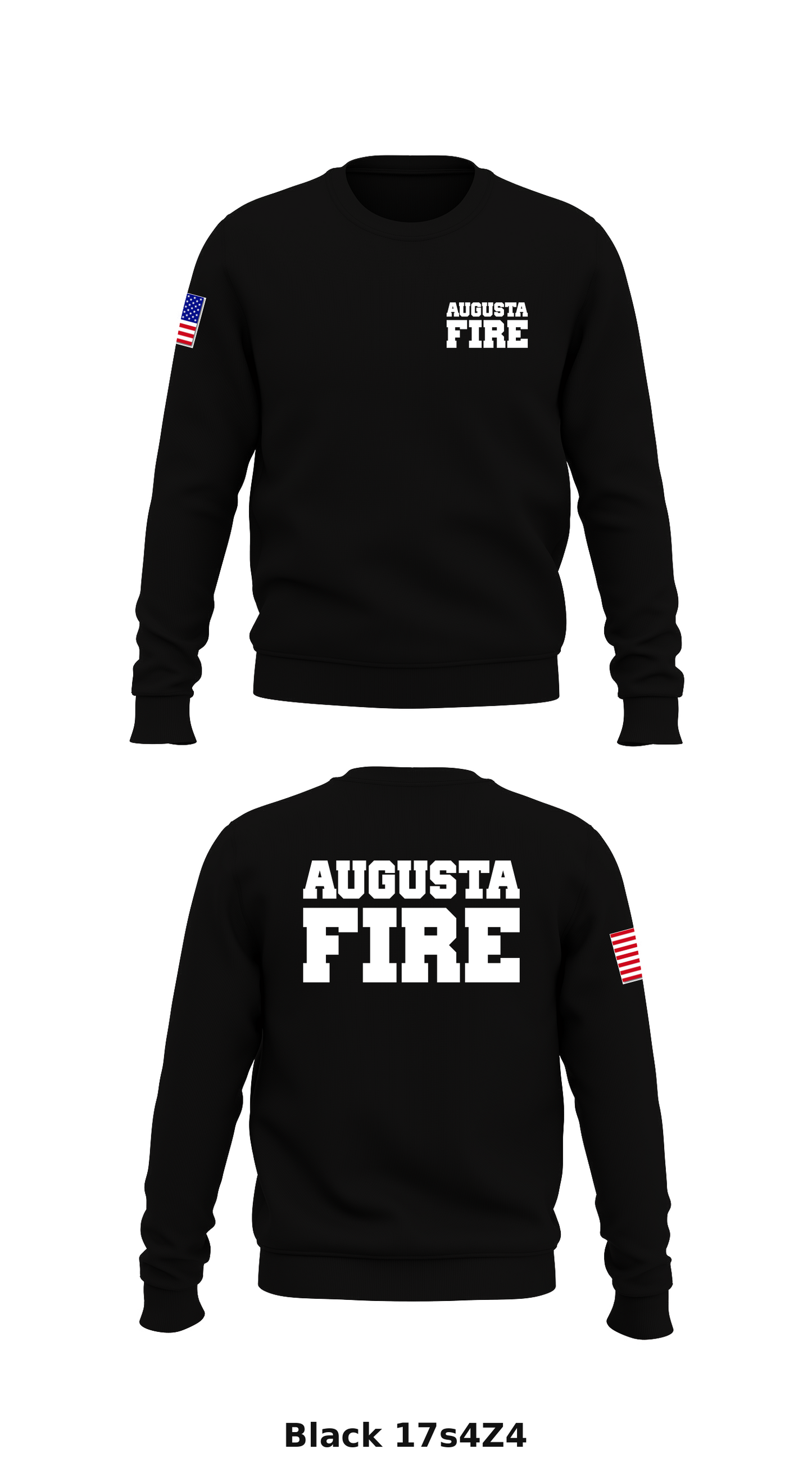Augusta Fire  Store 1 Core Men's Crewneck Performance Sweatshirt - 17s4Z4