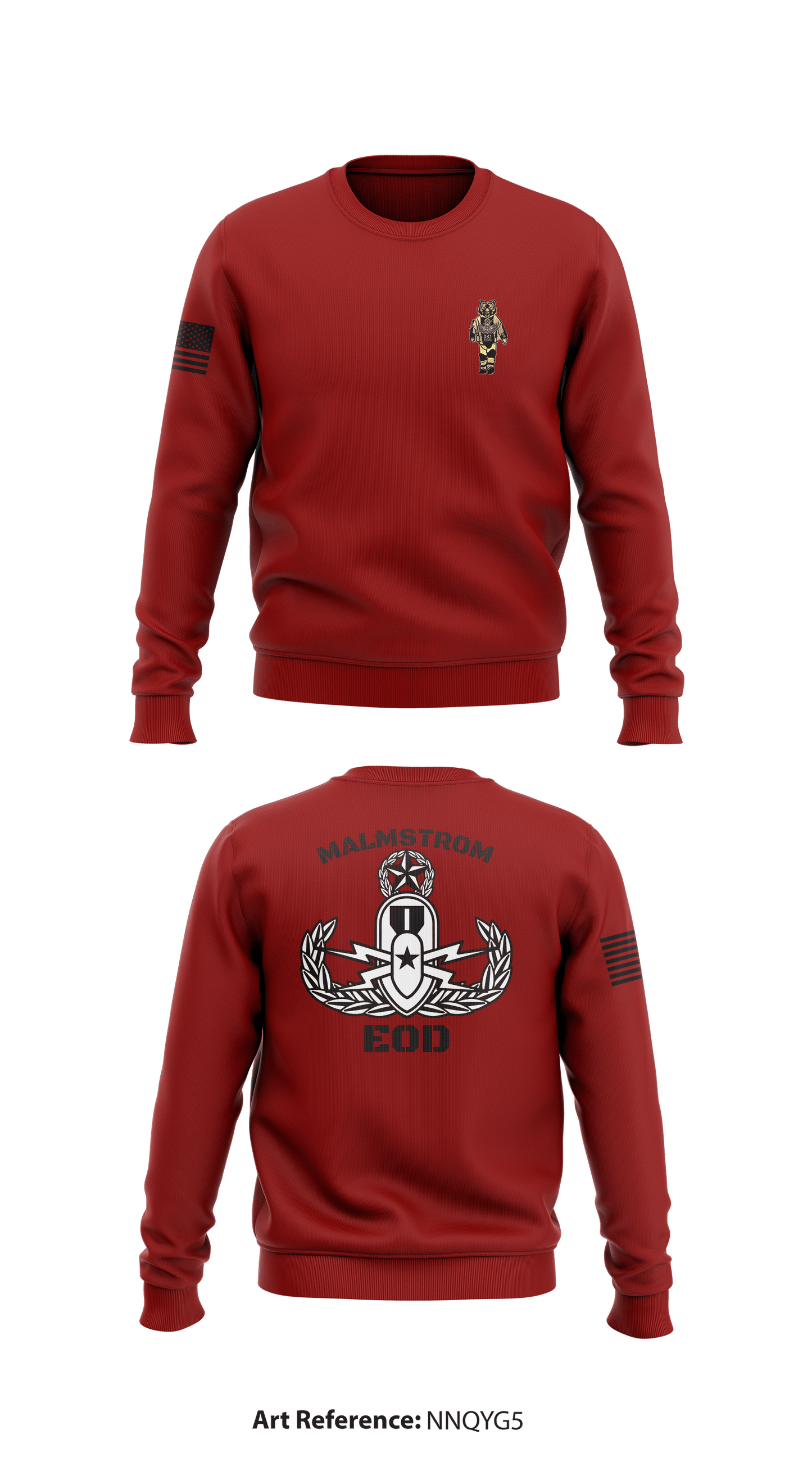 Malmstrom EOD Store 1 Core Men's Crewneck Performance Sweatshirt - NNqyg5