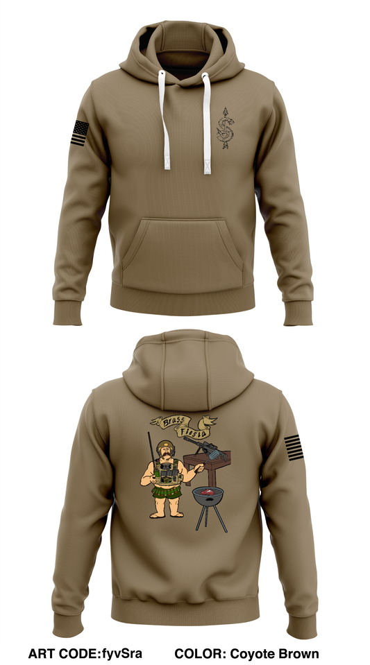 HHC  1/121 in/ 48th bgde  Store 1  Core Men's Hooded Performance Sweatshirt - fyvSra