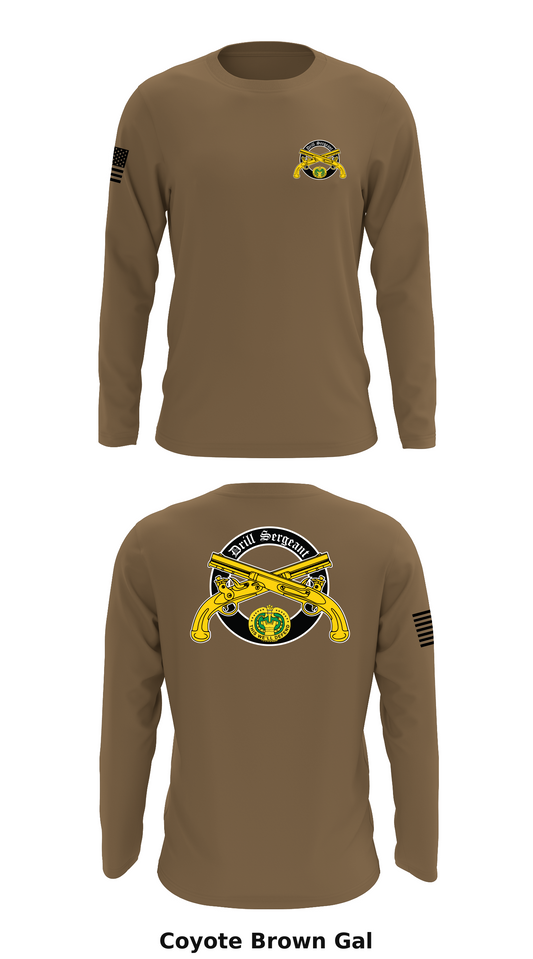 E. Co 1/354th Store 1 Core Men's LS Performance Tee - Gal