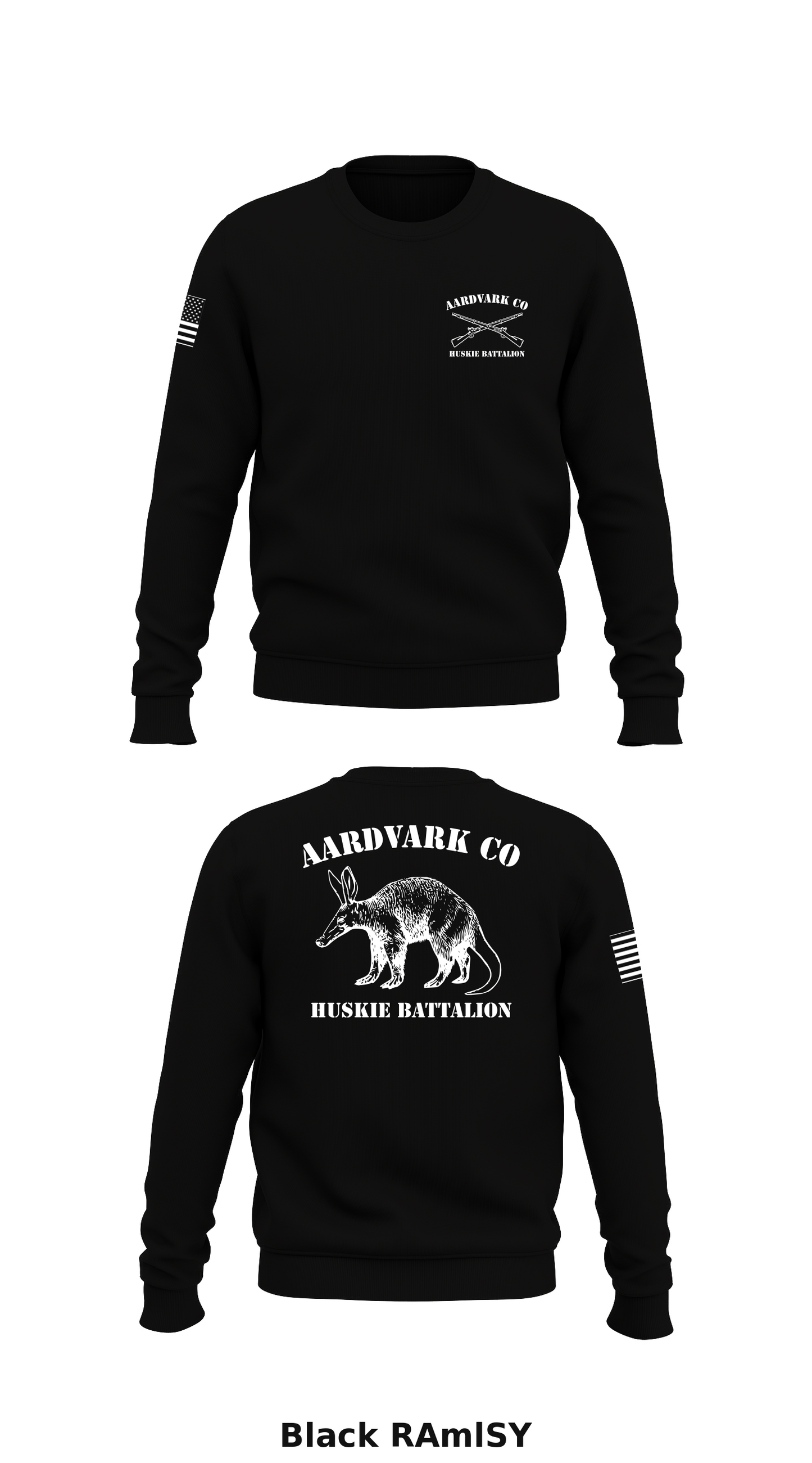 Aardvark Co, Huskie Battalion Store 1 Core Men's Crewneck Performance Sweatshirt - RAmlSY