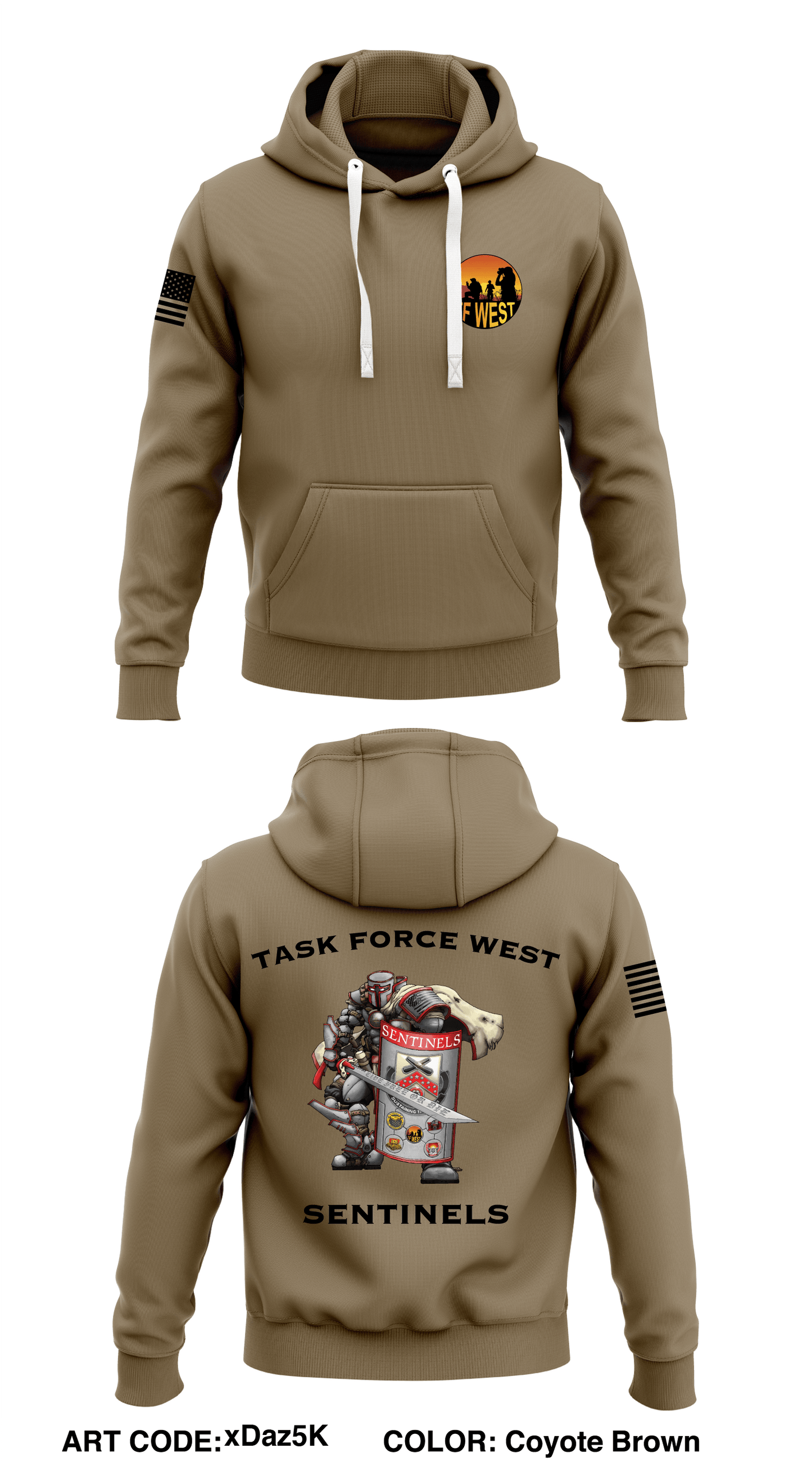 Task Force West Sentinels  Store 1  Core Men's Hooded Performance Sweatshirt - xDaz5K
