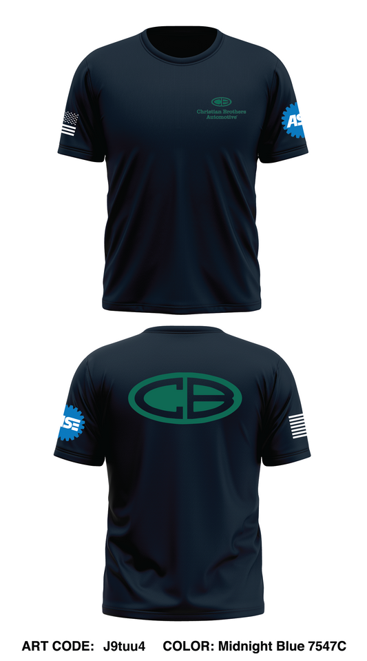 Christian Brothers Automotive Store 1 Core Men's SS Performance Tee - J9tuu4