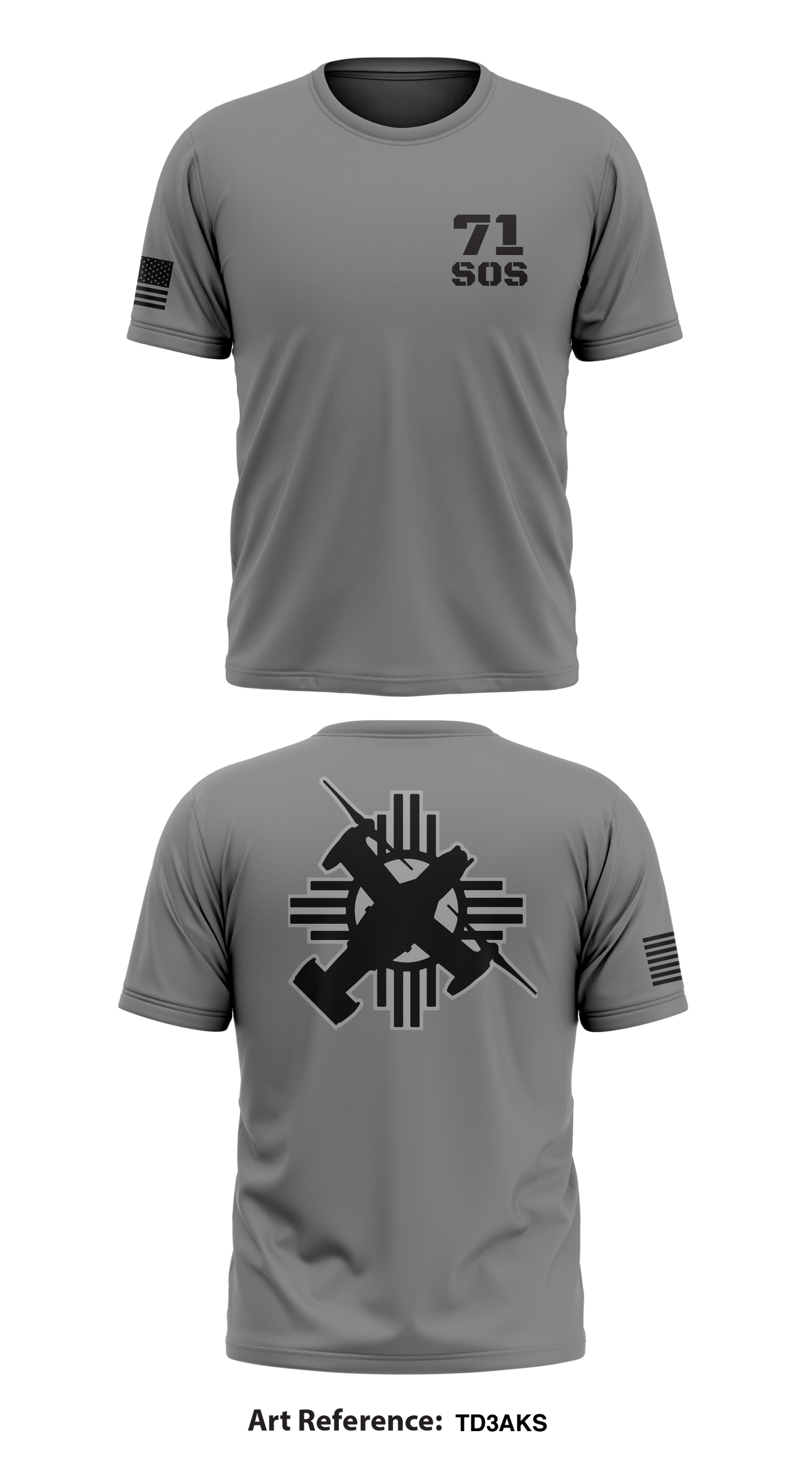 71 SOS Store 1 Core Men's SS Performance Tee - tD3Aks