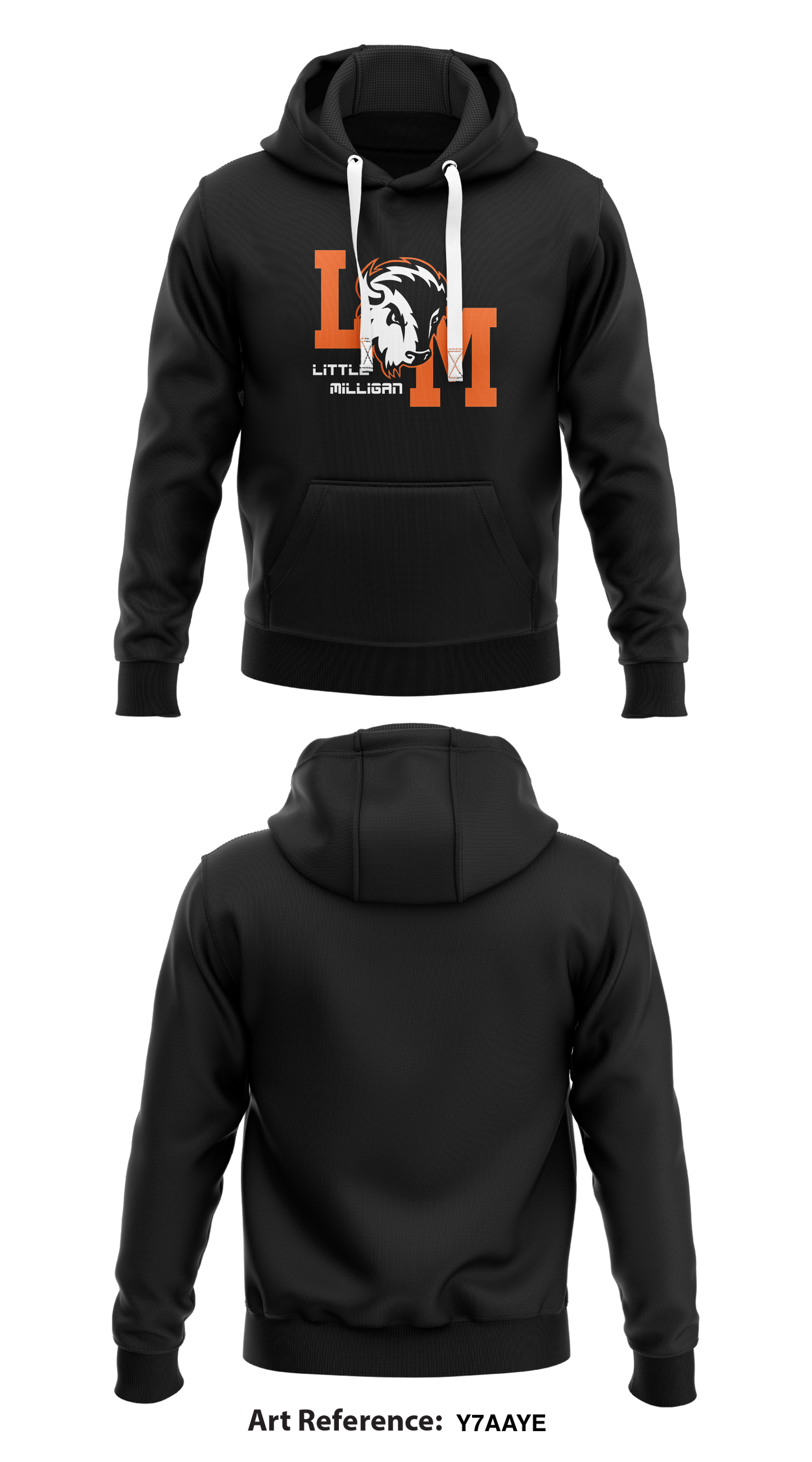 Little Milligan Buffaloes Store 1  Core Men's Hooded Performance Sweatshirt - y7AAyE