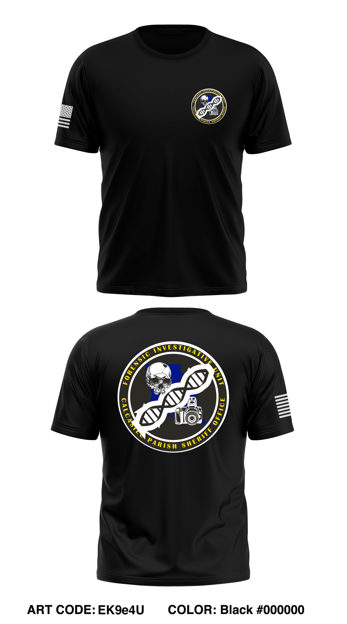 Forensic Investigations Unit Store 1 Core Men's SS Performance Tee - EK9e4U