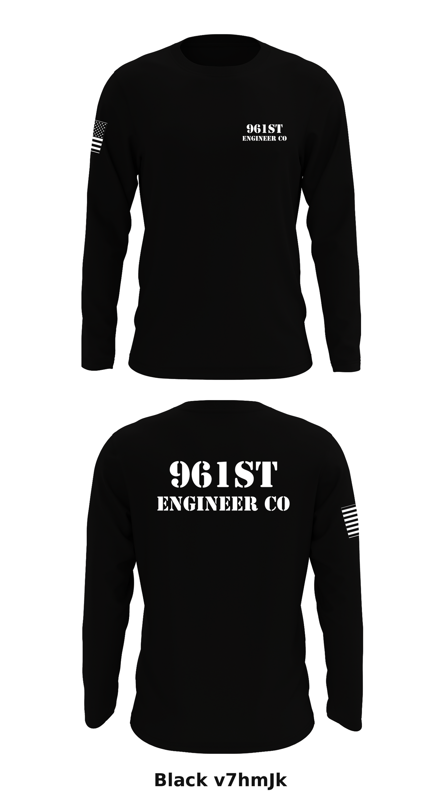 961st Engineer Co  Store 1 Core Men's LS Performance Tee - v7hmJk